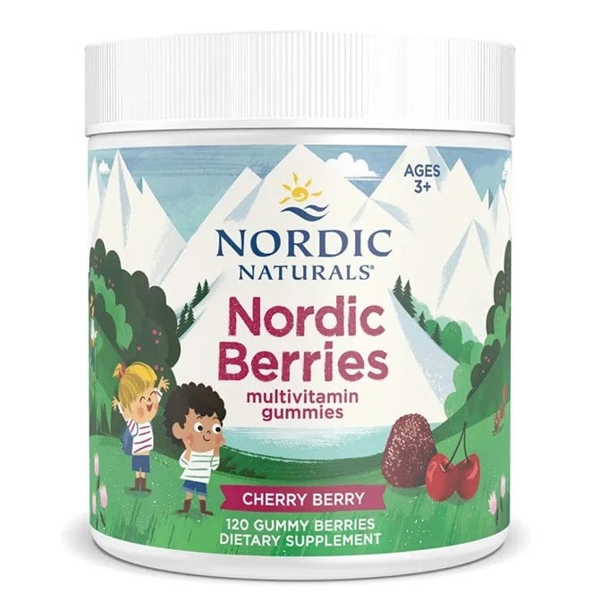 Nordic Naturals Multivitamínové gumené cukríky pre deti a dospelých 120 gumených cukríkov