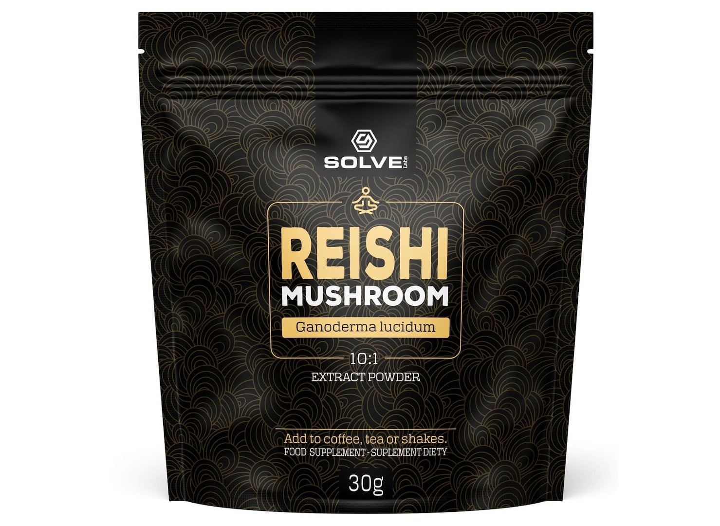 SolveLabs Reishi (Ganoderma Lucidum) 10:1 30 g prášok