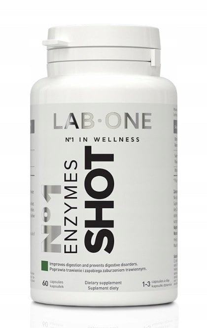 LAB ONE N°1 Enzymes Shot 60 kapsúl