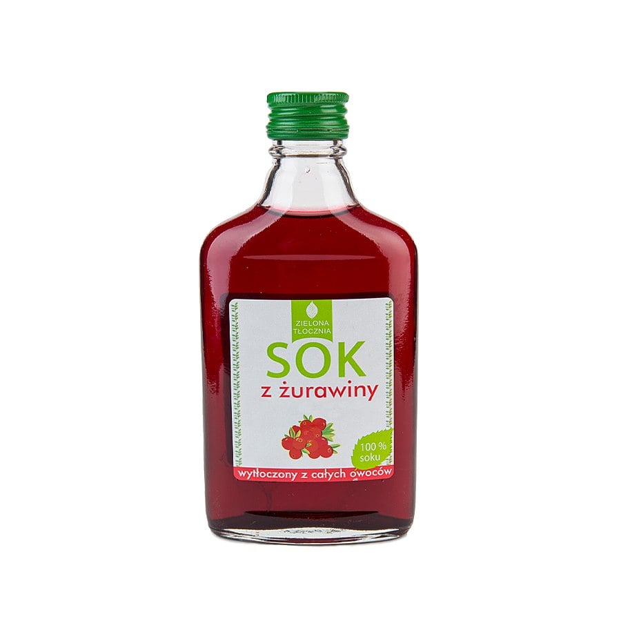 Targroch Zielona Tlocznia Šťava z brusníc 100 % 200 ml