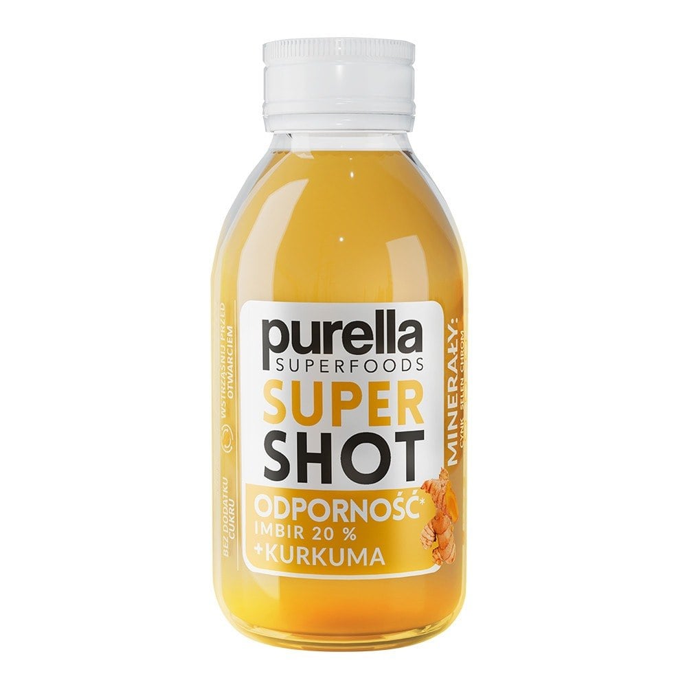Purella Superfoods SuperShot zázvor kurkuma 100 ml