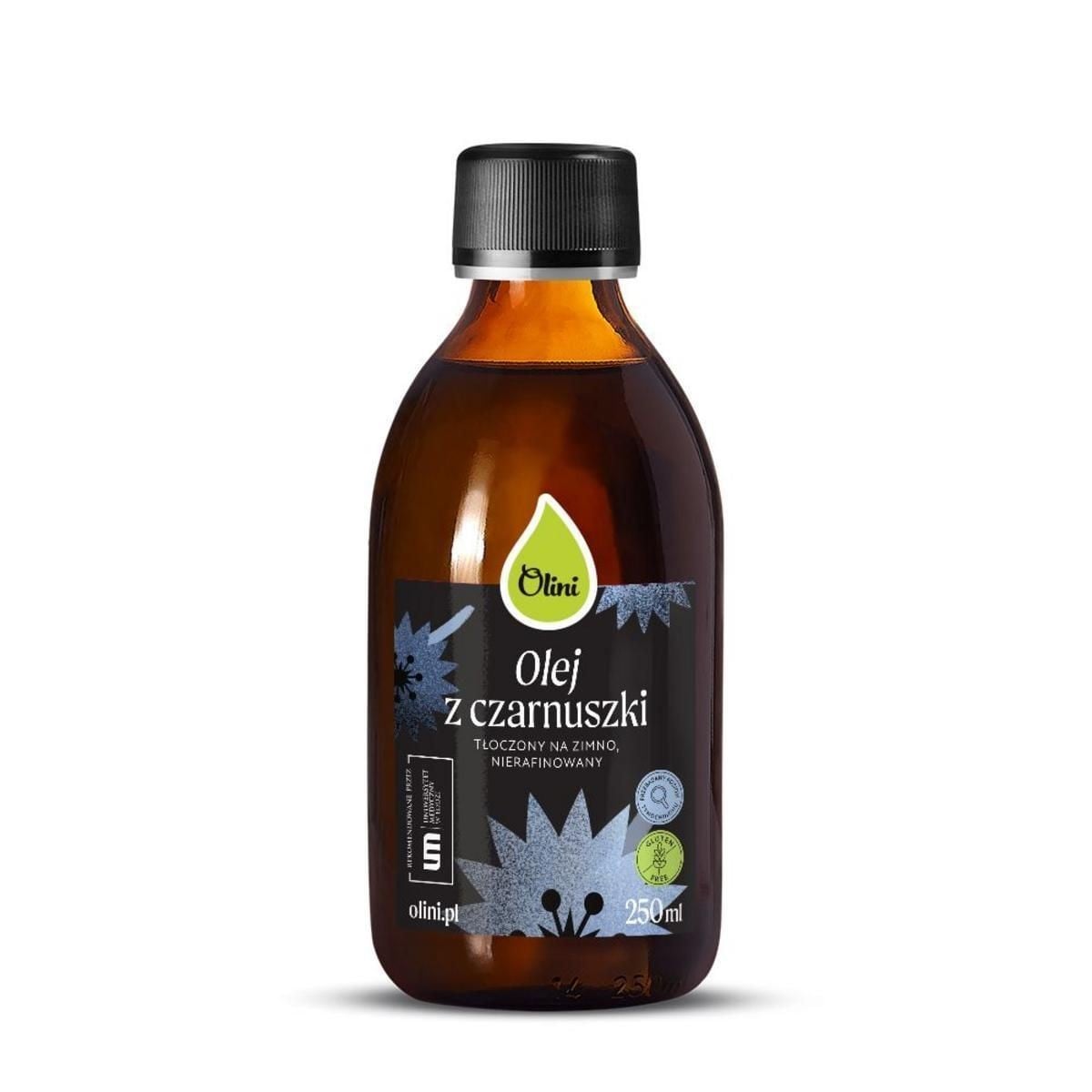 Olini Olej z čiernej rasce lisovaný za studena 250 ml