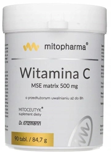 Mito-Pharma Vitamin C MSE Matrix 500 mg 90 tablet