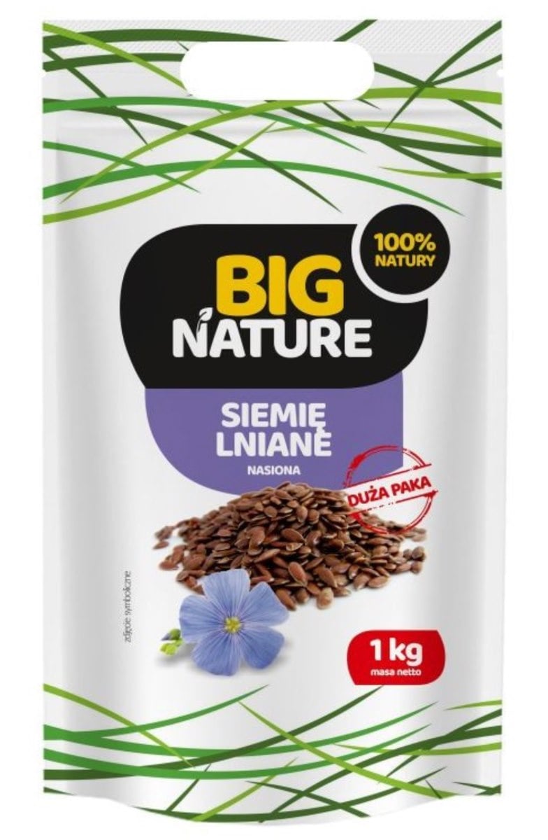 Big Nature Ľanové semienko celé 1 kg